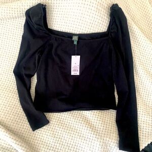 Wild Fable (Target) XL black cotton women’s top